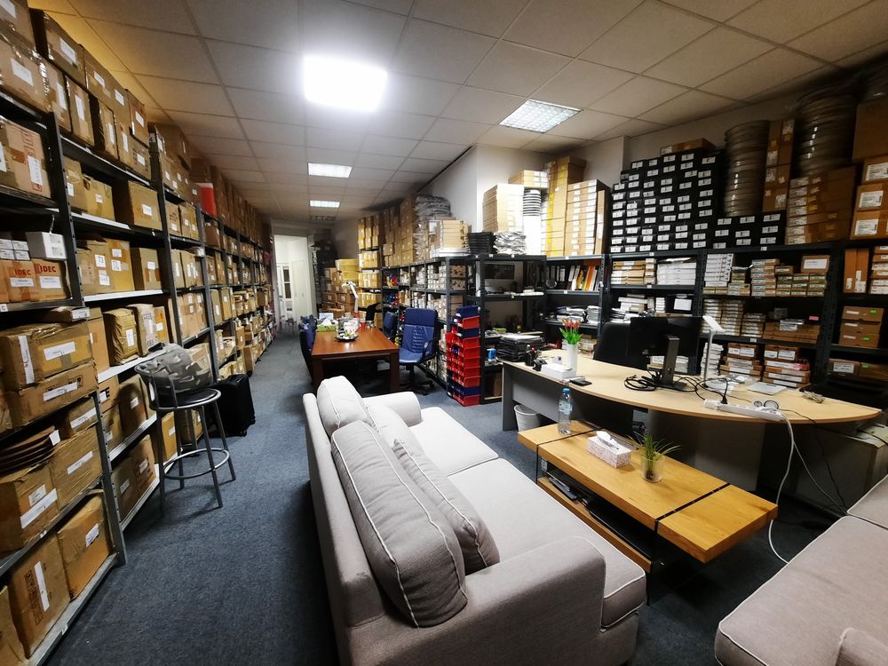 TFA Electronics warehouse inventory photo 3