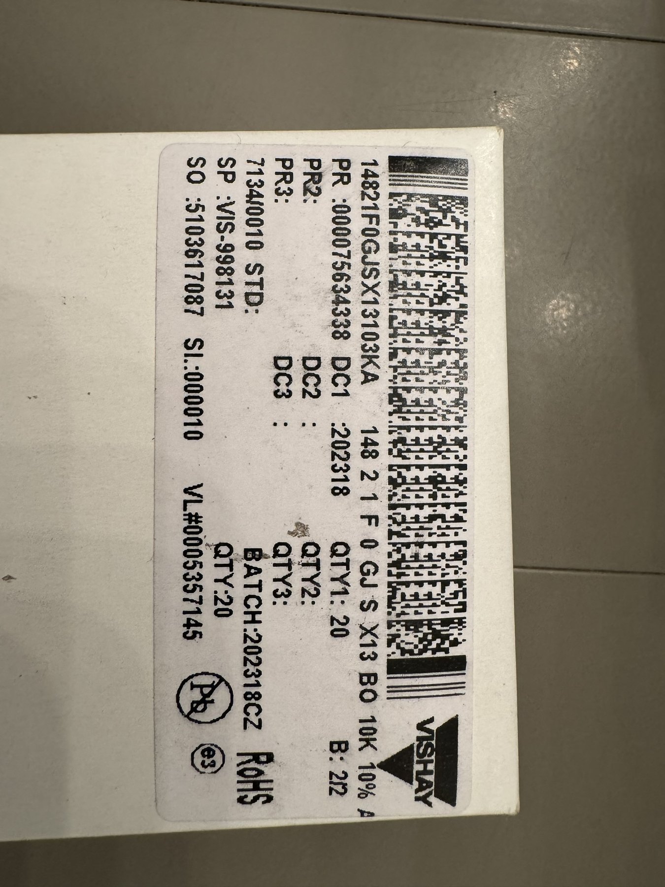 14821F0GJSX13103KA product photo 1