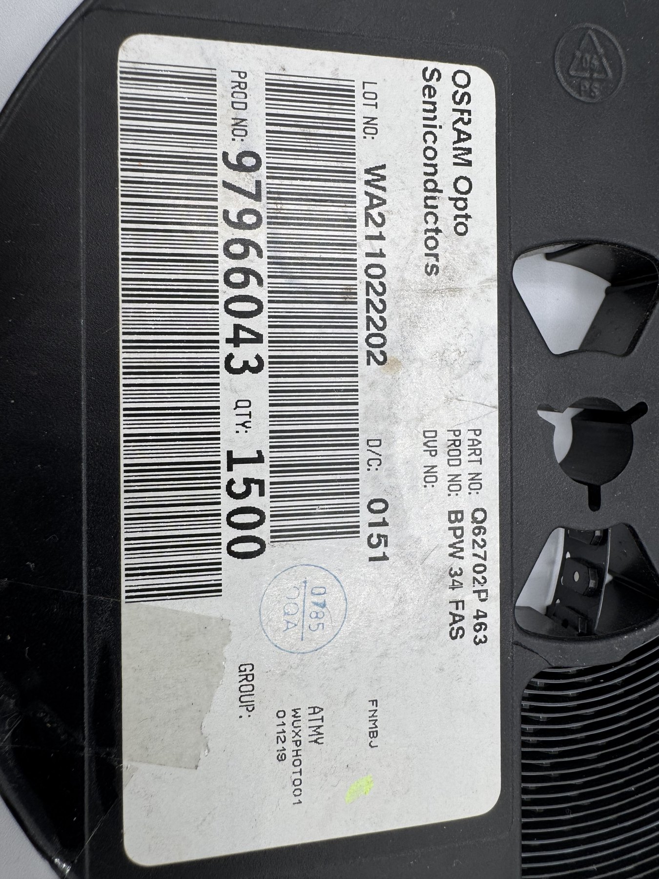 BPW34FAS PHOTODIODE product photo 1