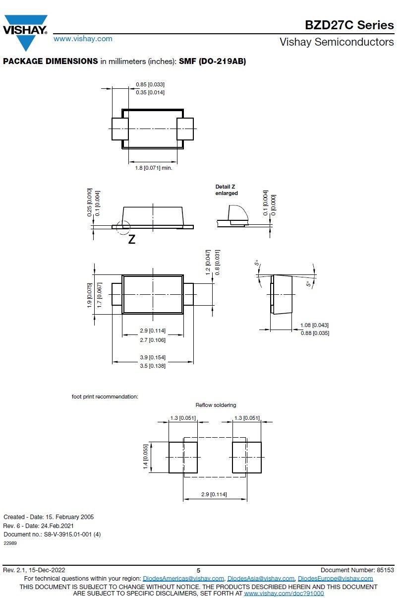BZD27C15P-HE3-08 product photo 10