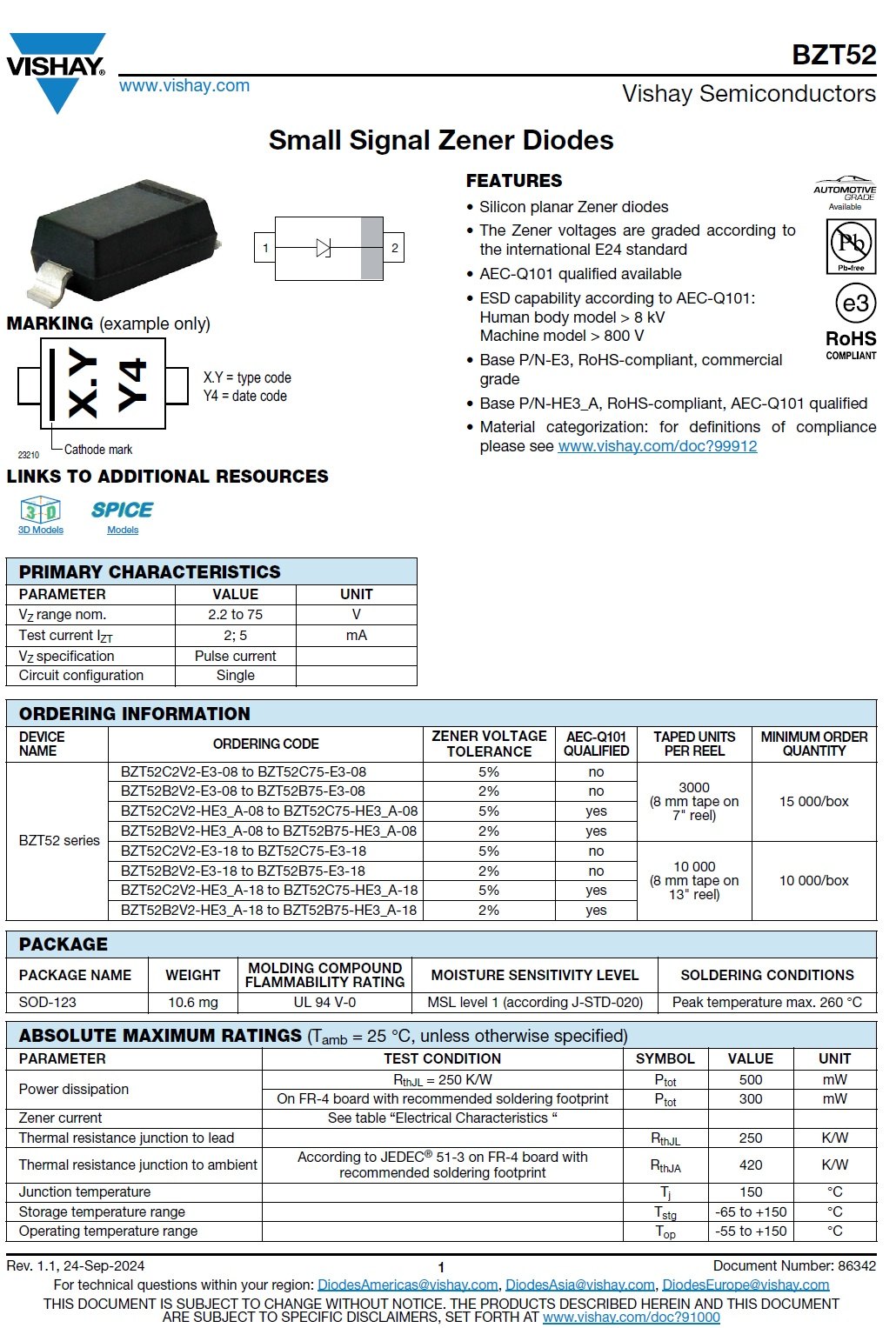BZT52B33-E3-08 product photo 3