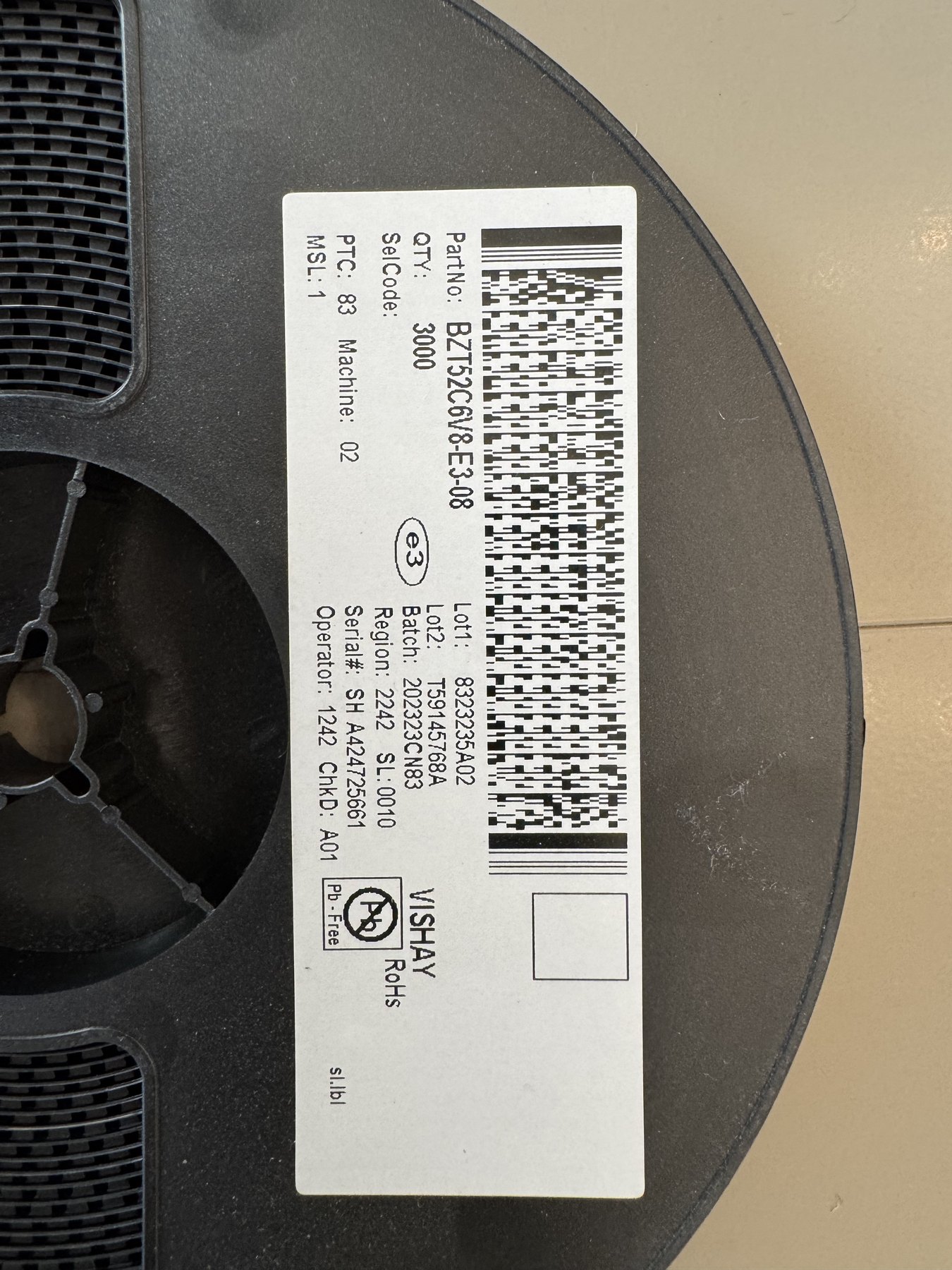 BZT52C6V8-E3-08 product photo 2