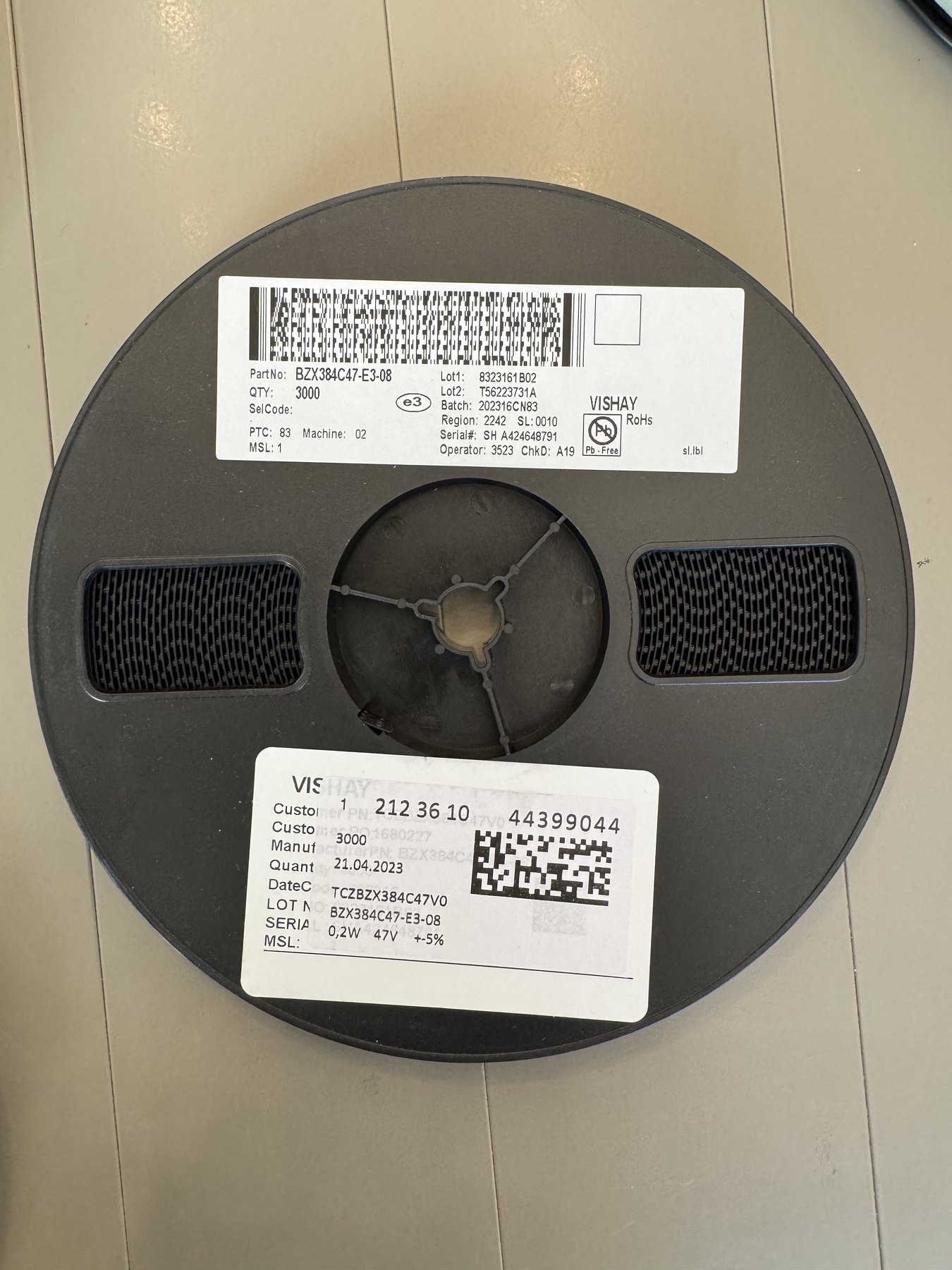 BZX384C47-E3-08 product photo 11
