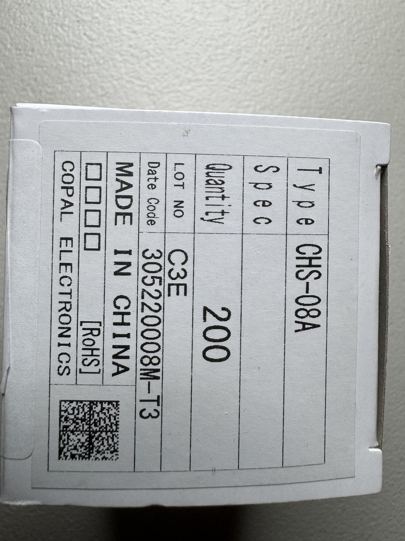 CHS-08A product photo 1