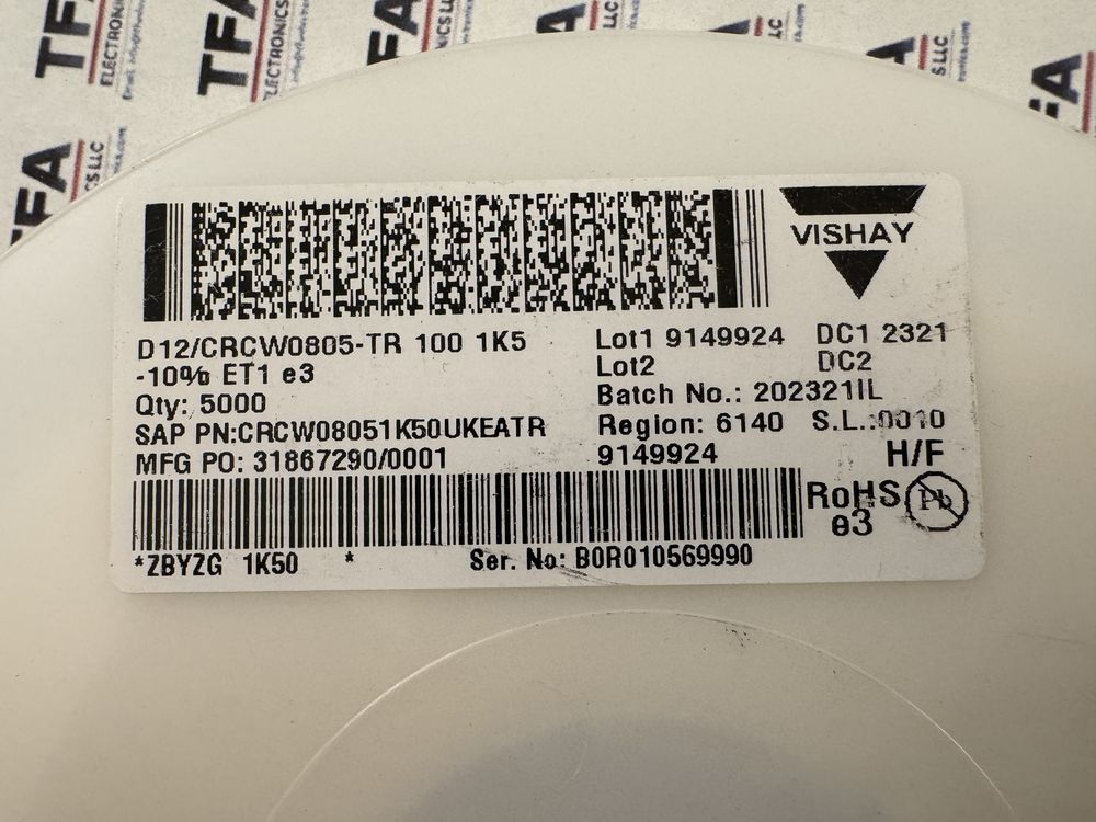 CRCW08051K50UKEATR product photo 2