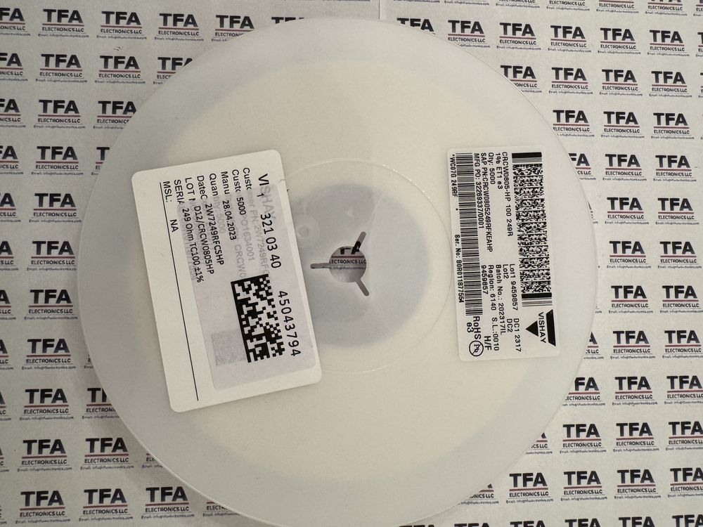 CRCW0805249RFKEAHP product photo 1