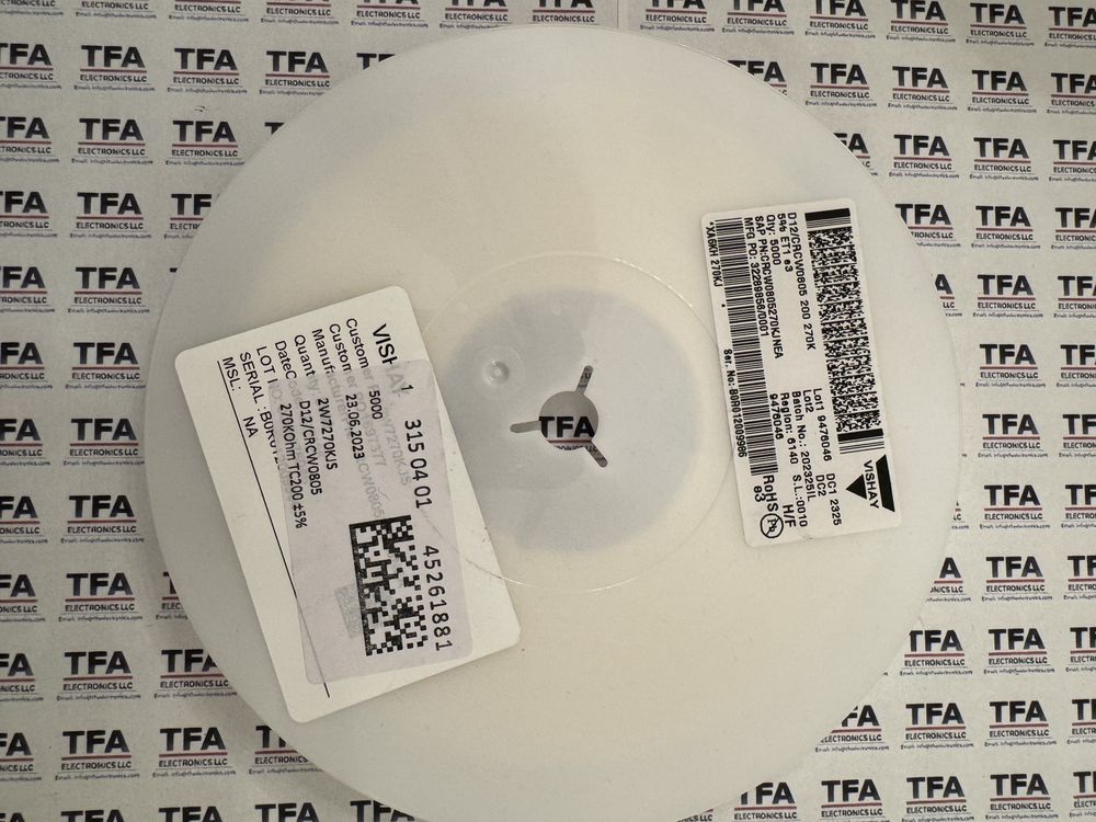 CRCW0805270KJNEA product photo 1