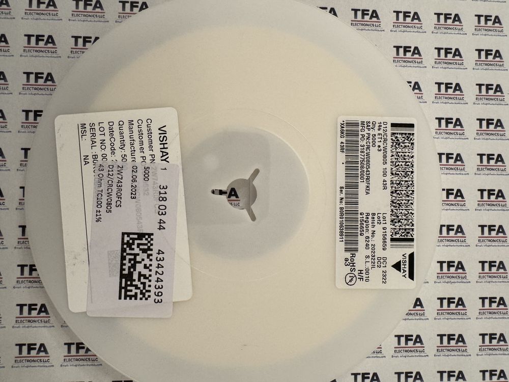 CRCW080543R0FKEA product photo 1
