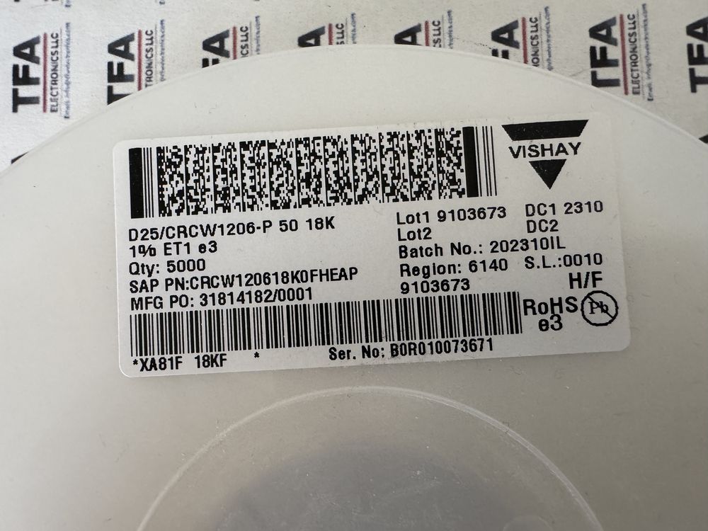 CRCW120618K0FHEAP product photo 2