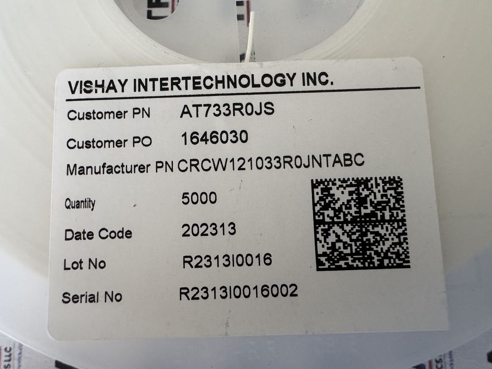 CRCW121033R0JNTABC product photo 2