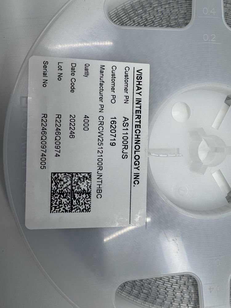 CRCW2512100RJNTHBC product photo 4