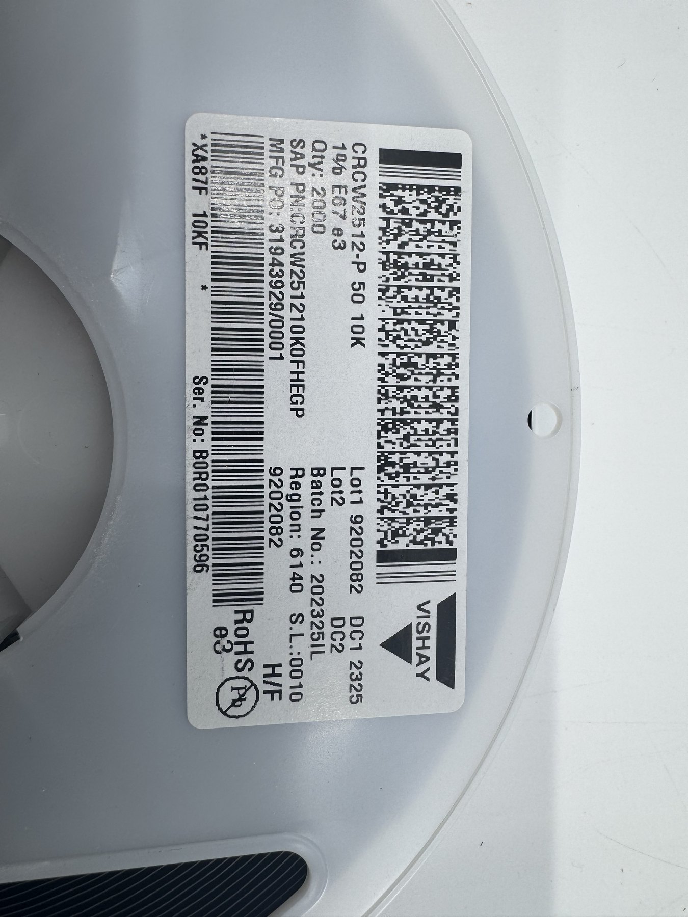 CRCW251210K0UFHEGP product photo 2