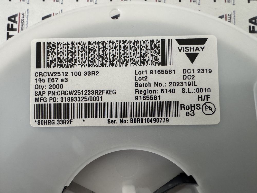 CRCW251233R2FKEG product photo 2