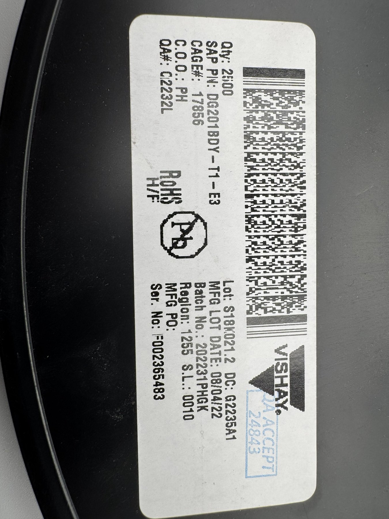 DG201BDY-T1 T/R 2500 product photo 29