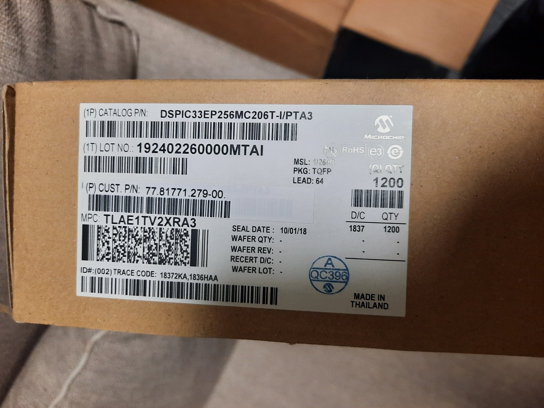 DSPIC33EP256MC206T-I/PT product photo 17