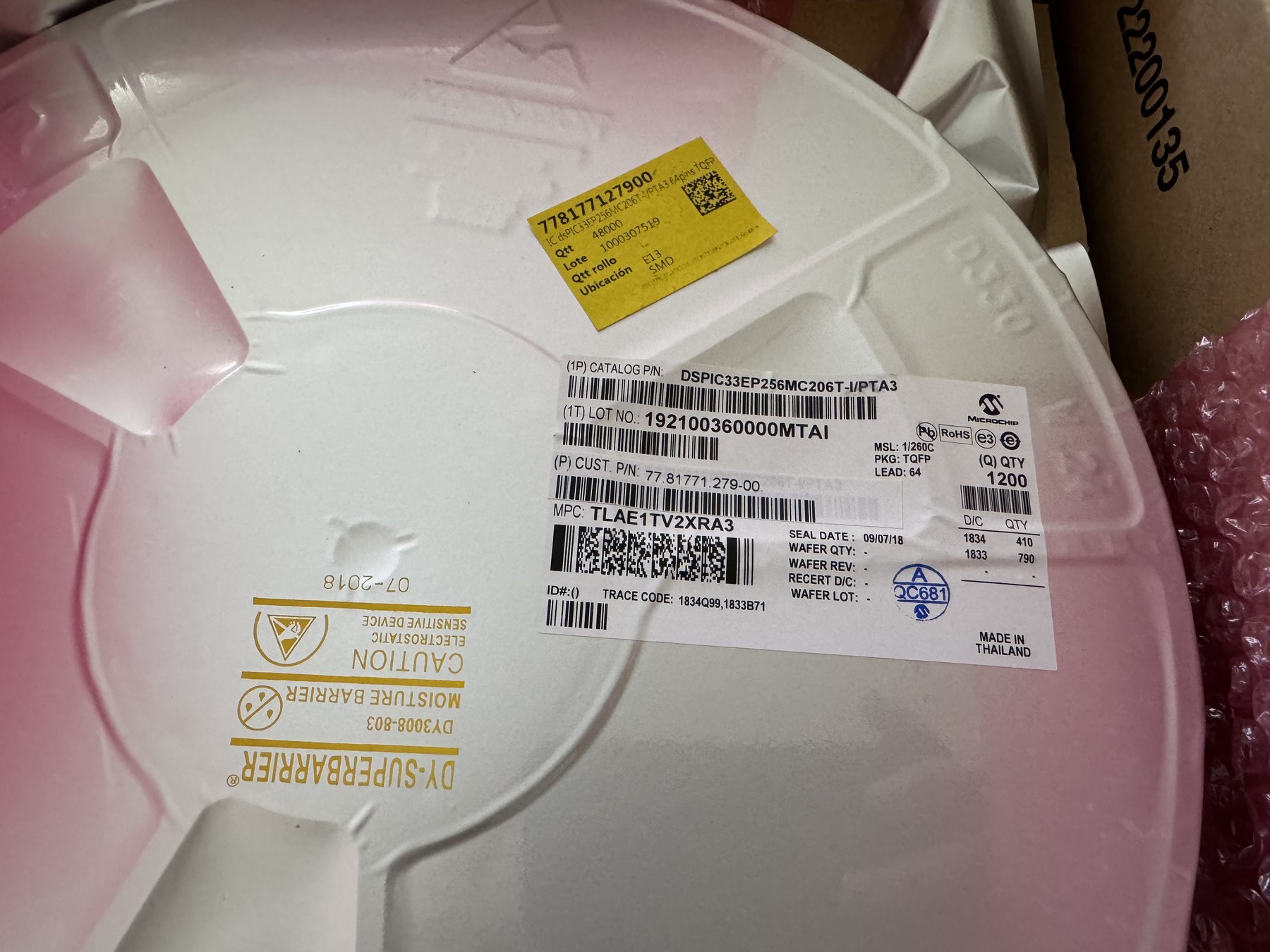 DSPIC33EP256MC206T-I/PT product photo 6