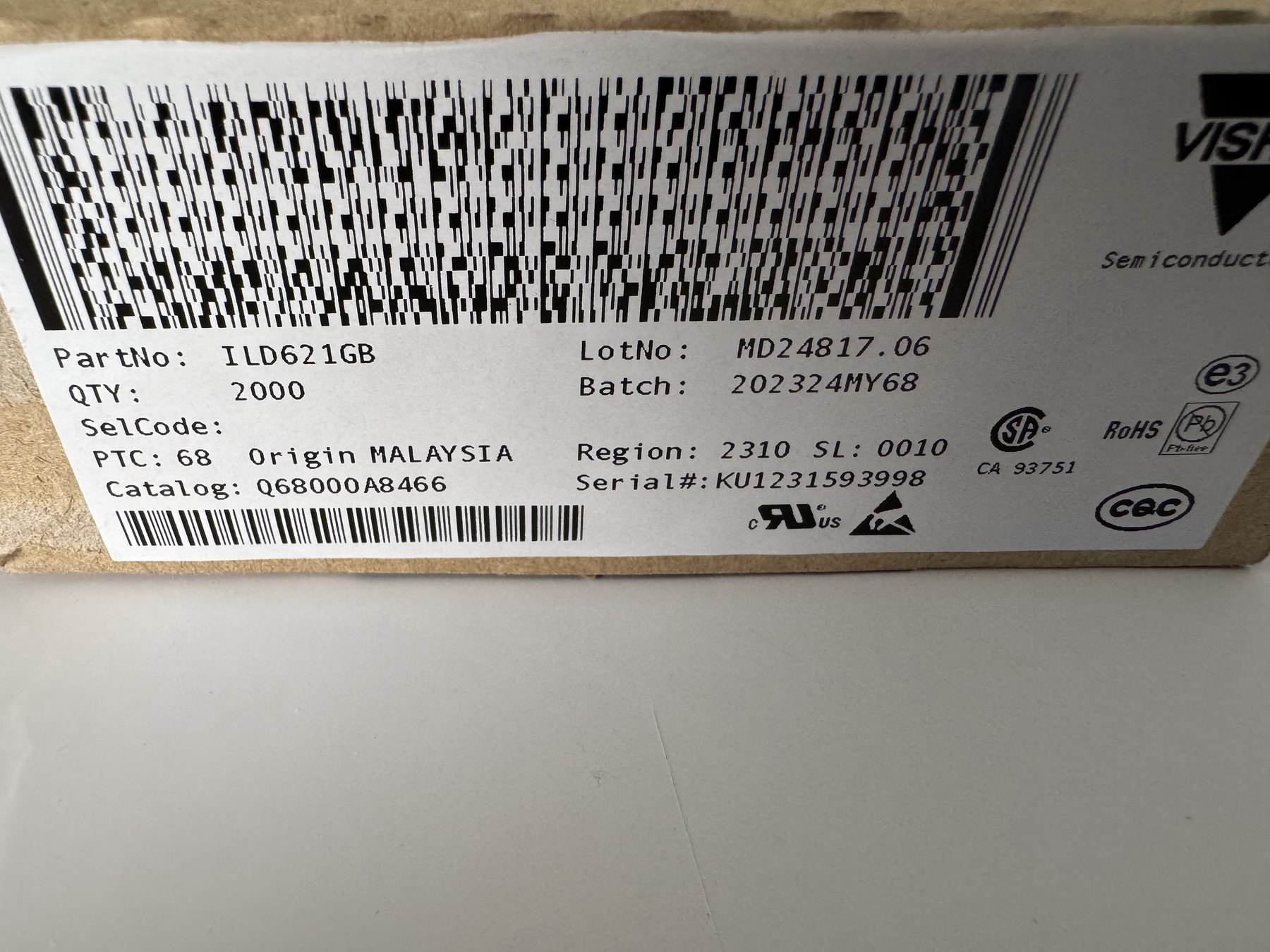 ILD621GB product photo 1