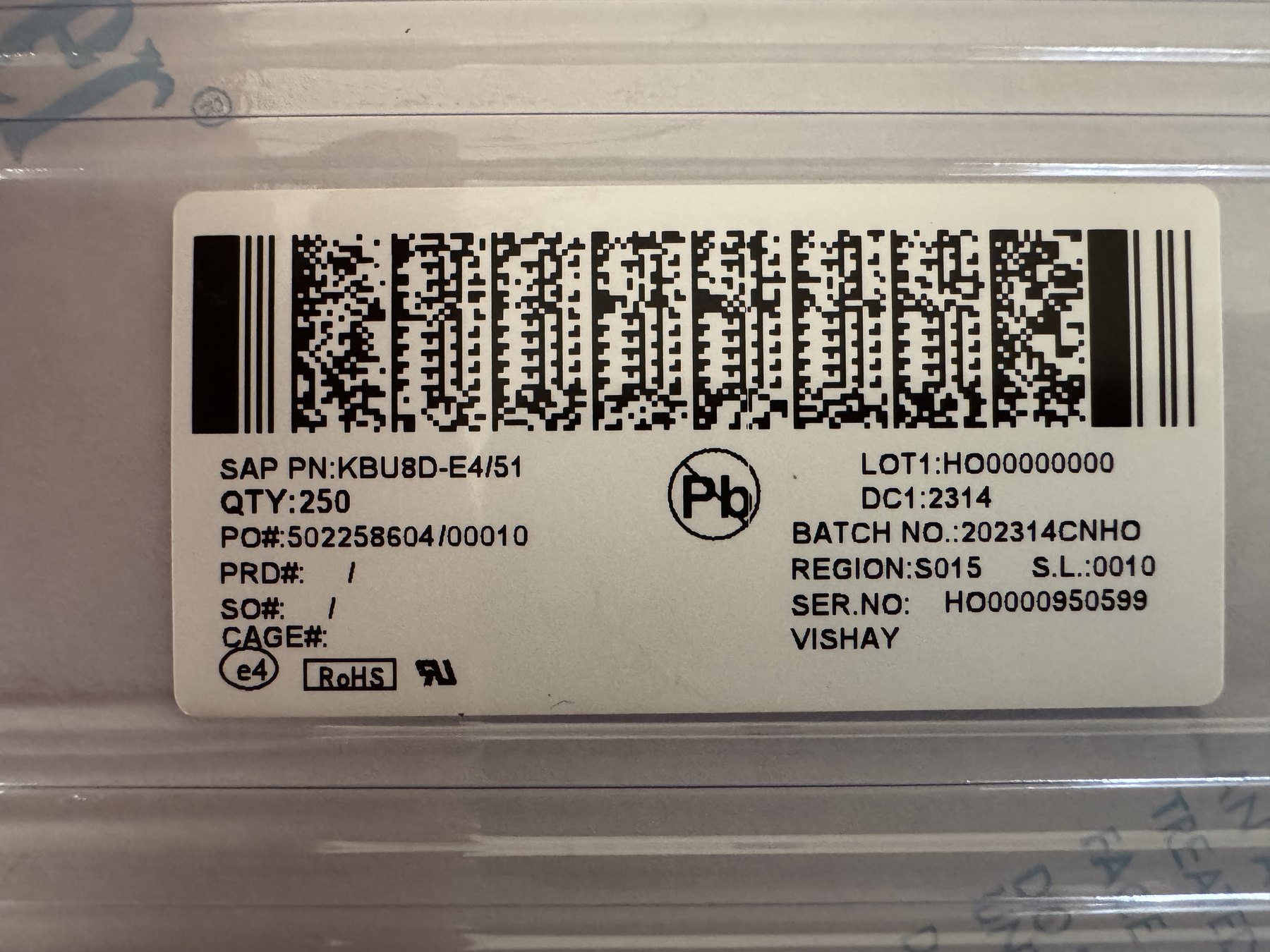 KBU8D-E4/51 product photo 1