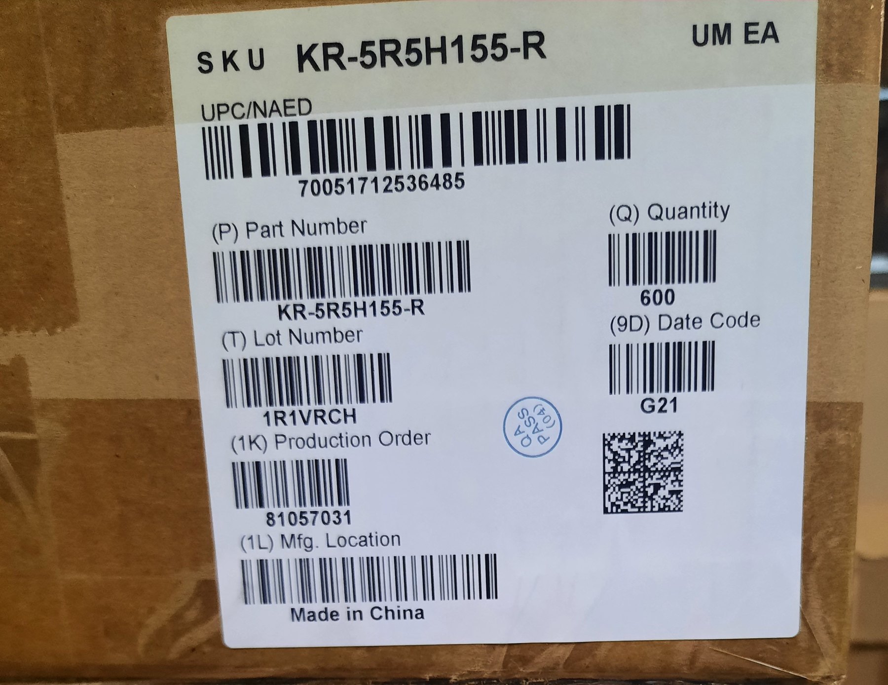 KR-5R5C105-R 1.0 F-5.5V product photo 10