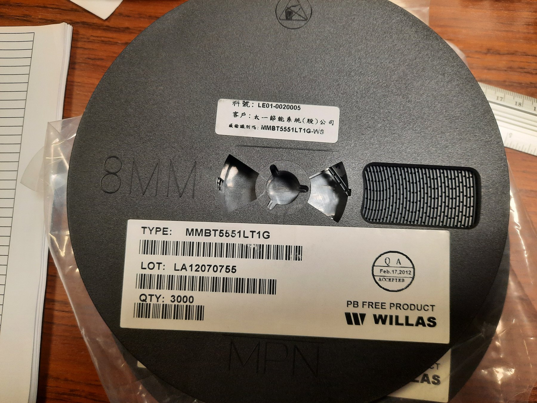 MMBT5551LT1G product photo 7