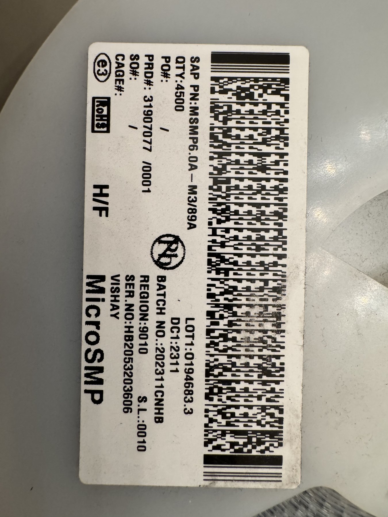 MSMP6.0A-M3/89A product photo 2