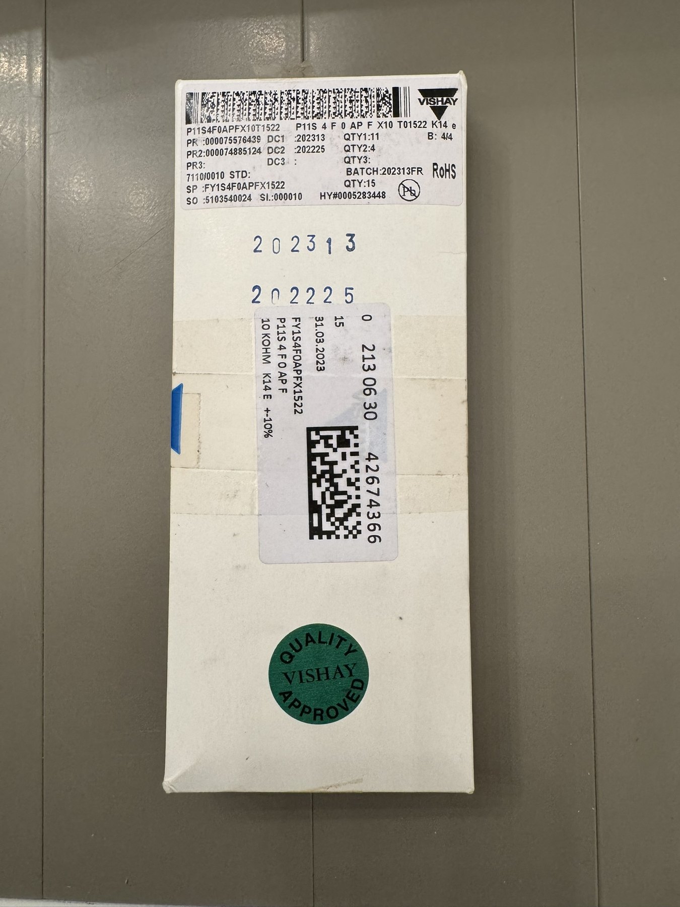 P11S4F0APFX10T1522 product photo 1