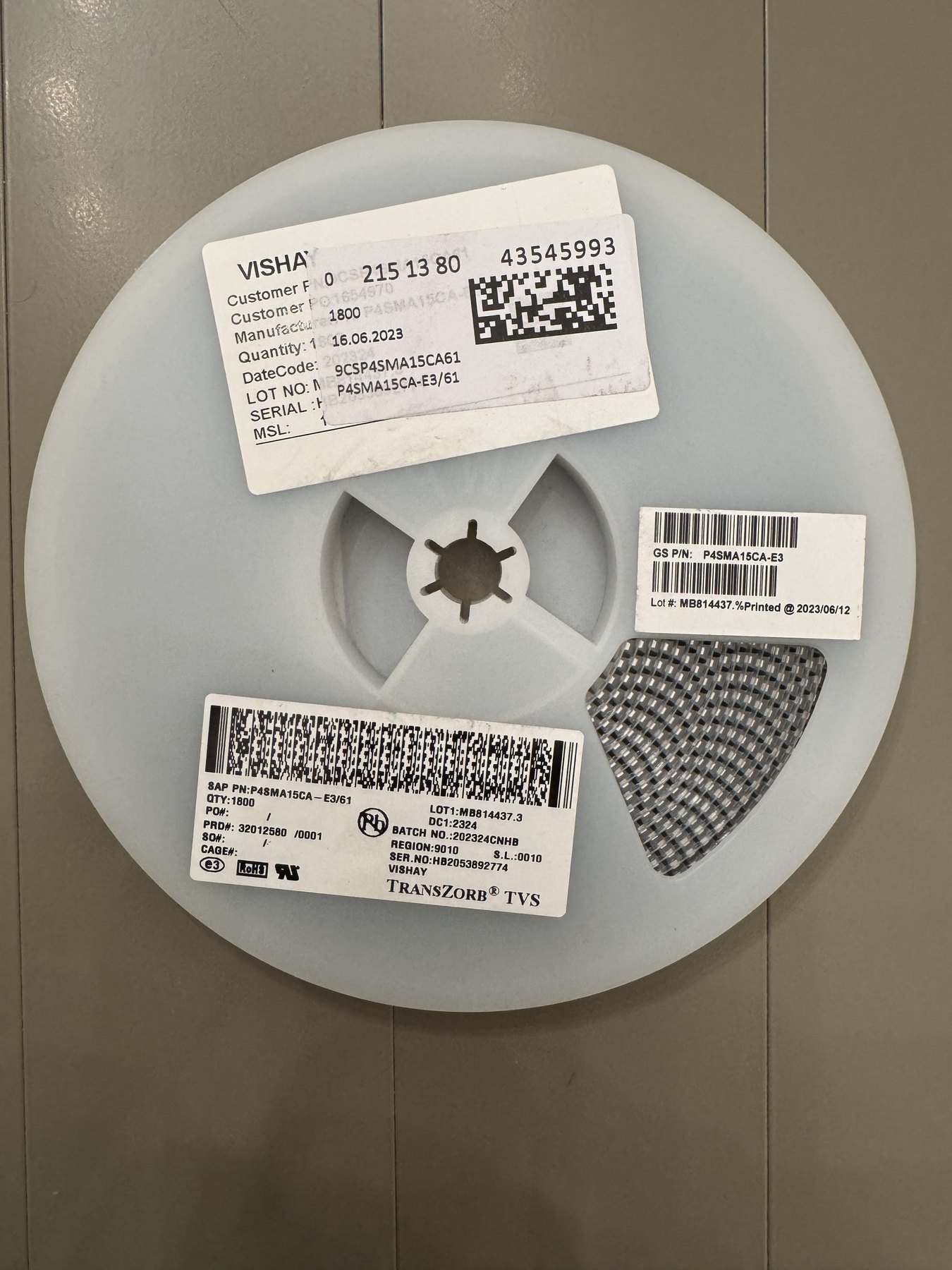 P4SMA15CA-E3/61 product photo 3