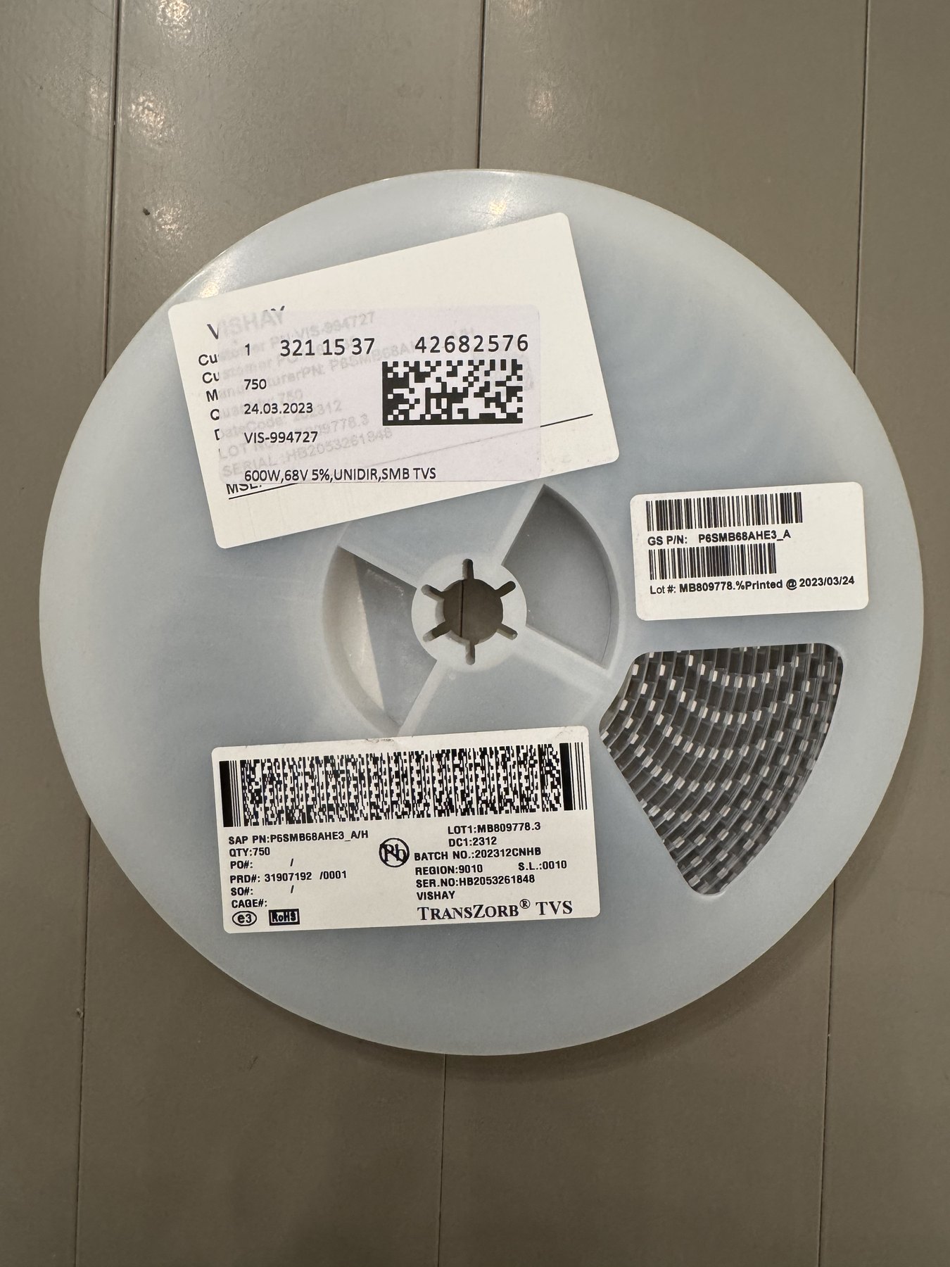 P6SMB68AHE3-A/H product photo 1