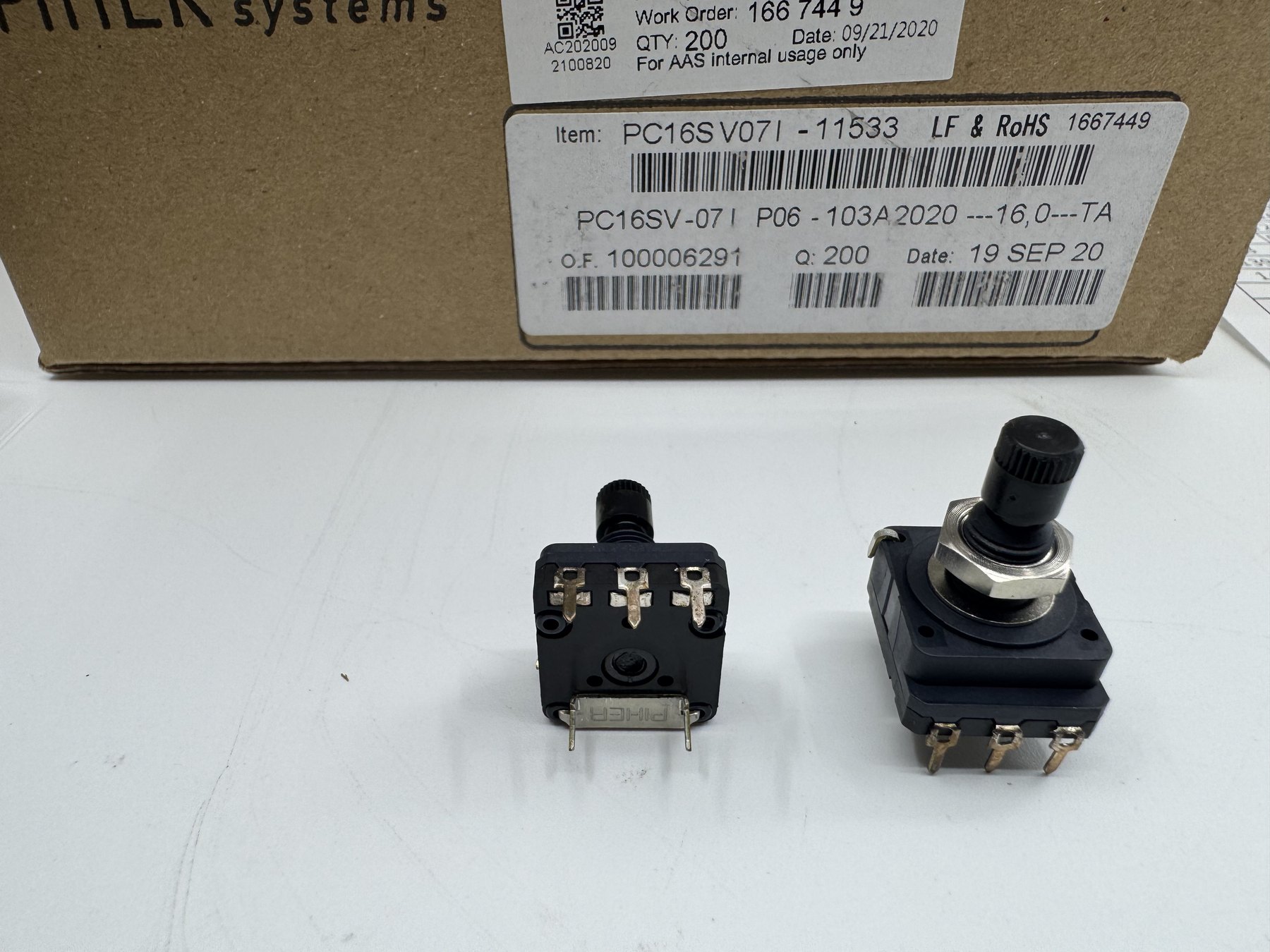 PC16SV-07I P06-103A2020 product photo 2