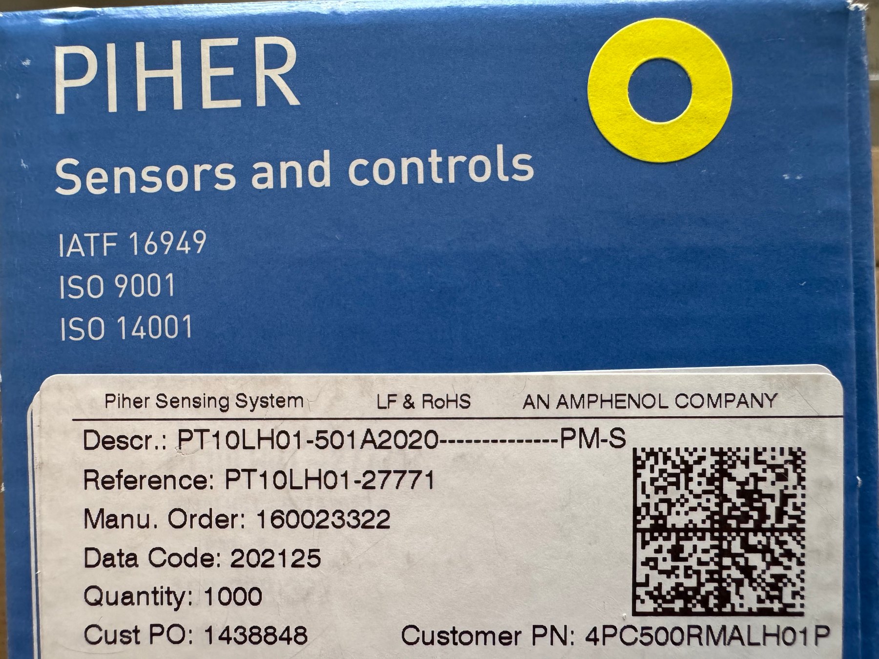 PT10LH01-501A202 product photo 1