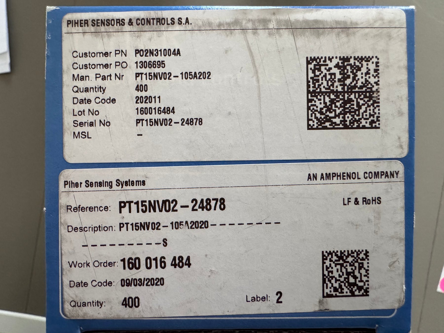 PT15NV02-105A2020 product photo 1