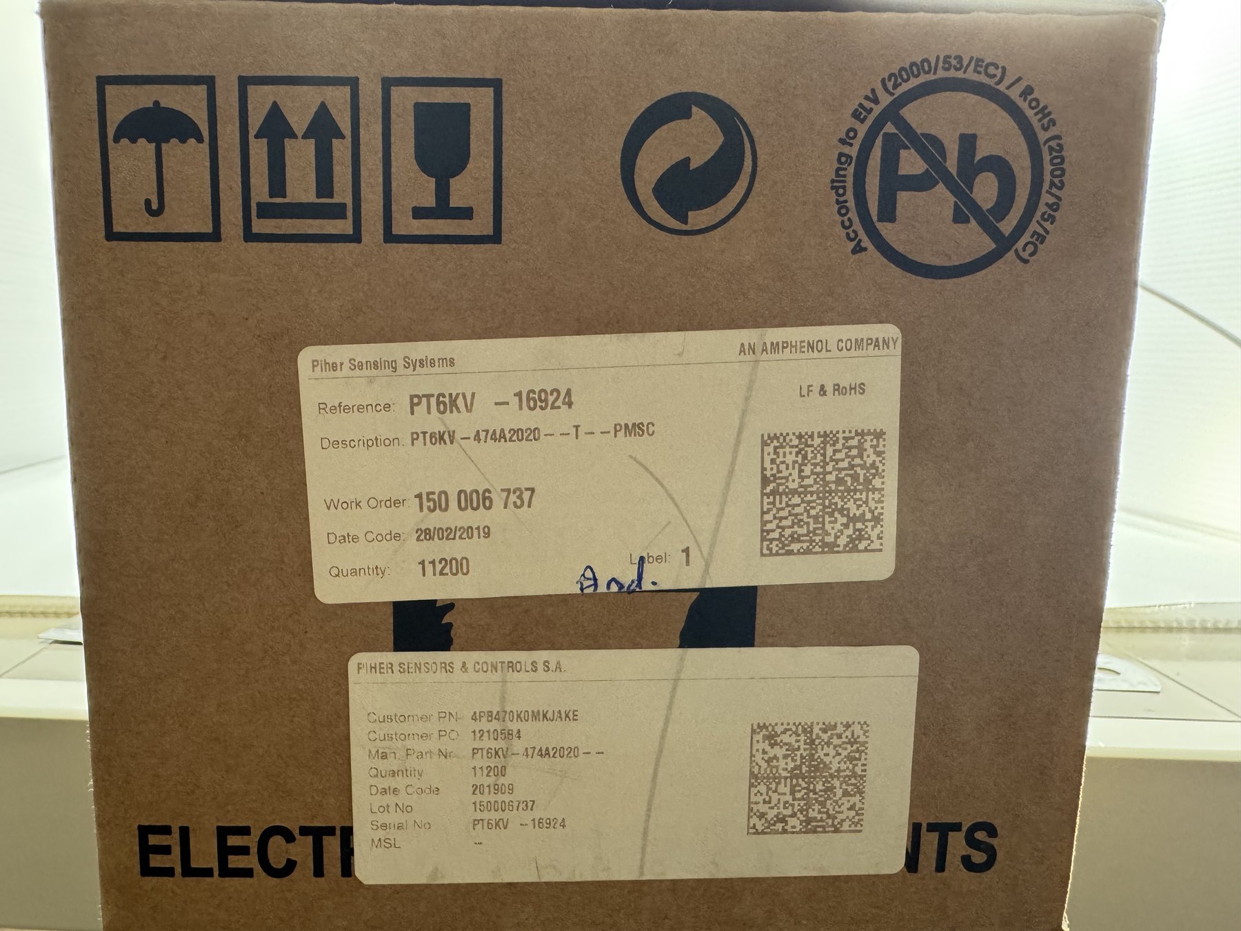 PT6KV-474A2020 product photo 1