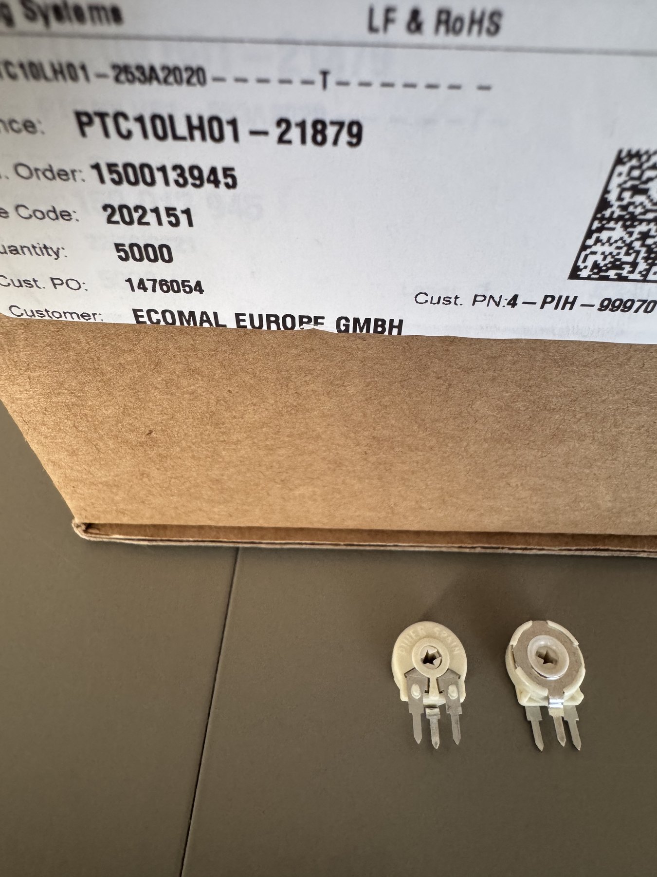 PTC10LH01-253A2020 product photo 9