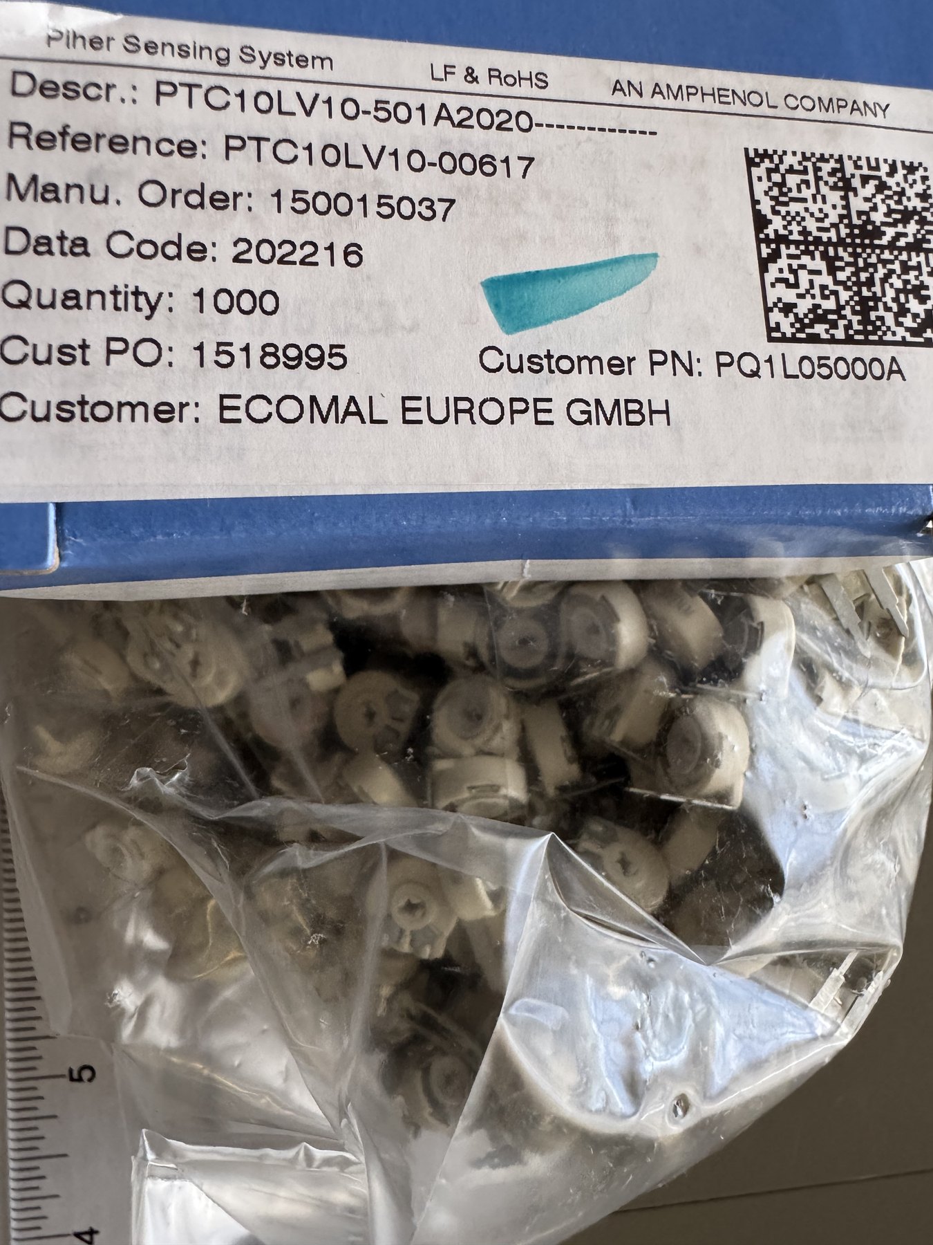 PTC10LV10-501A2020 product photo 3