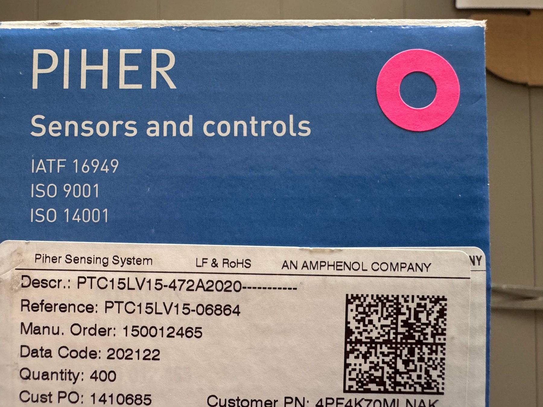 PTC15LV15-472A2020 product photo 4