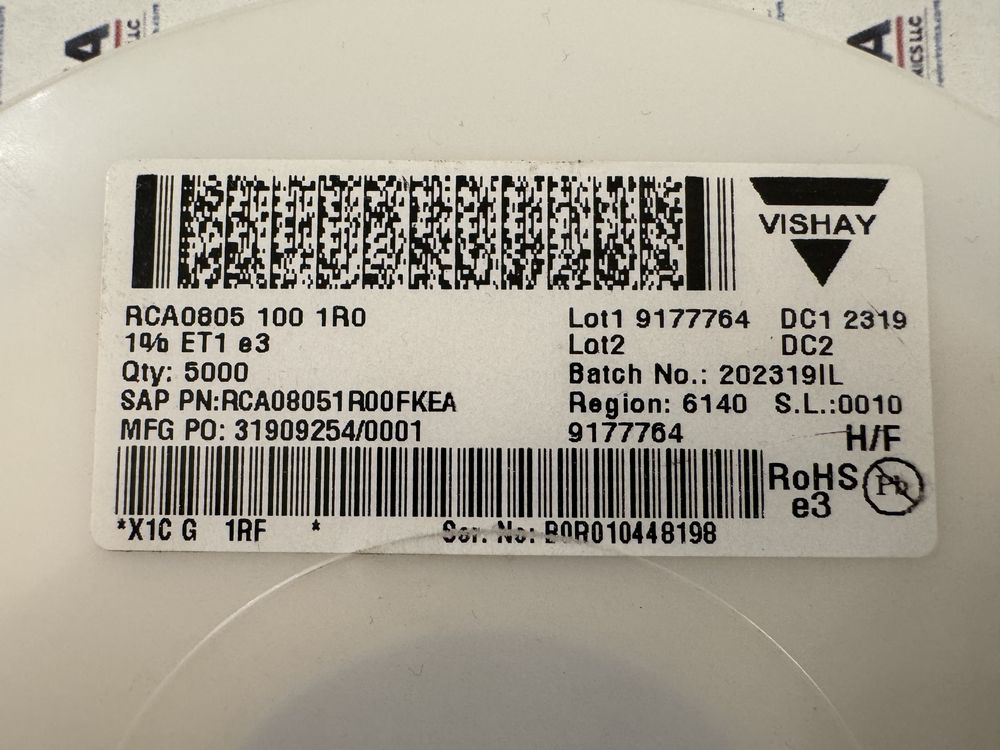 RCA08051R00FKEA product photo 2