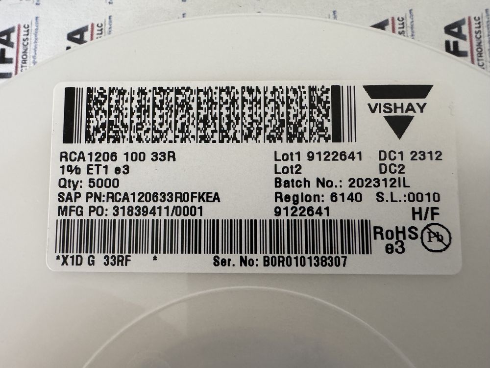 RCA120633R0FKEA product photo 2
