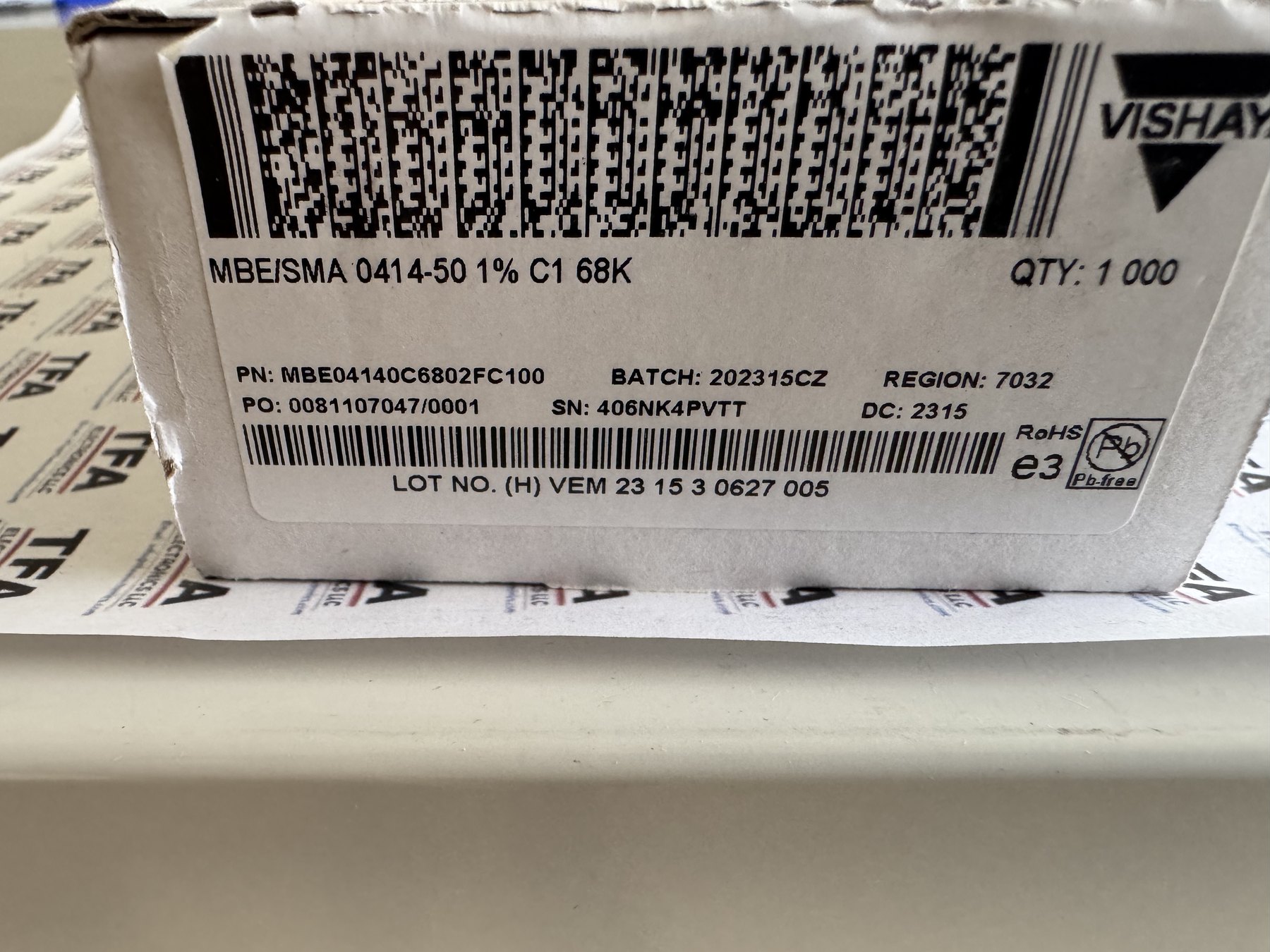 RESISTOR ALUMINUM HOUSE AND POWER MIX product photo 1003