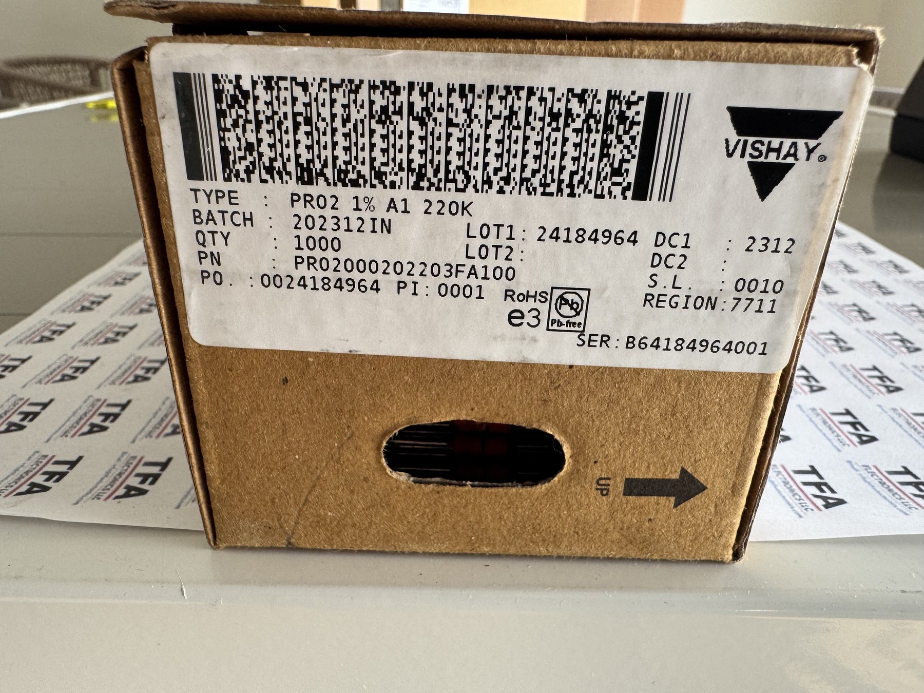 RESISTOR ALUMINUM HOUSE AND POWER MIX product photo 1054