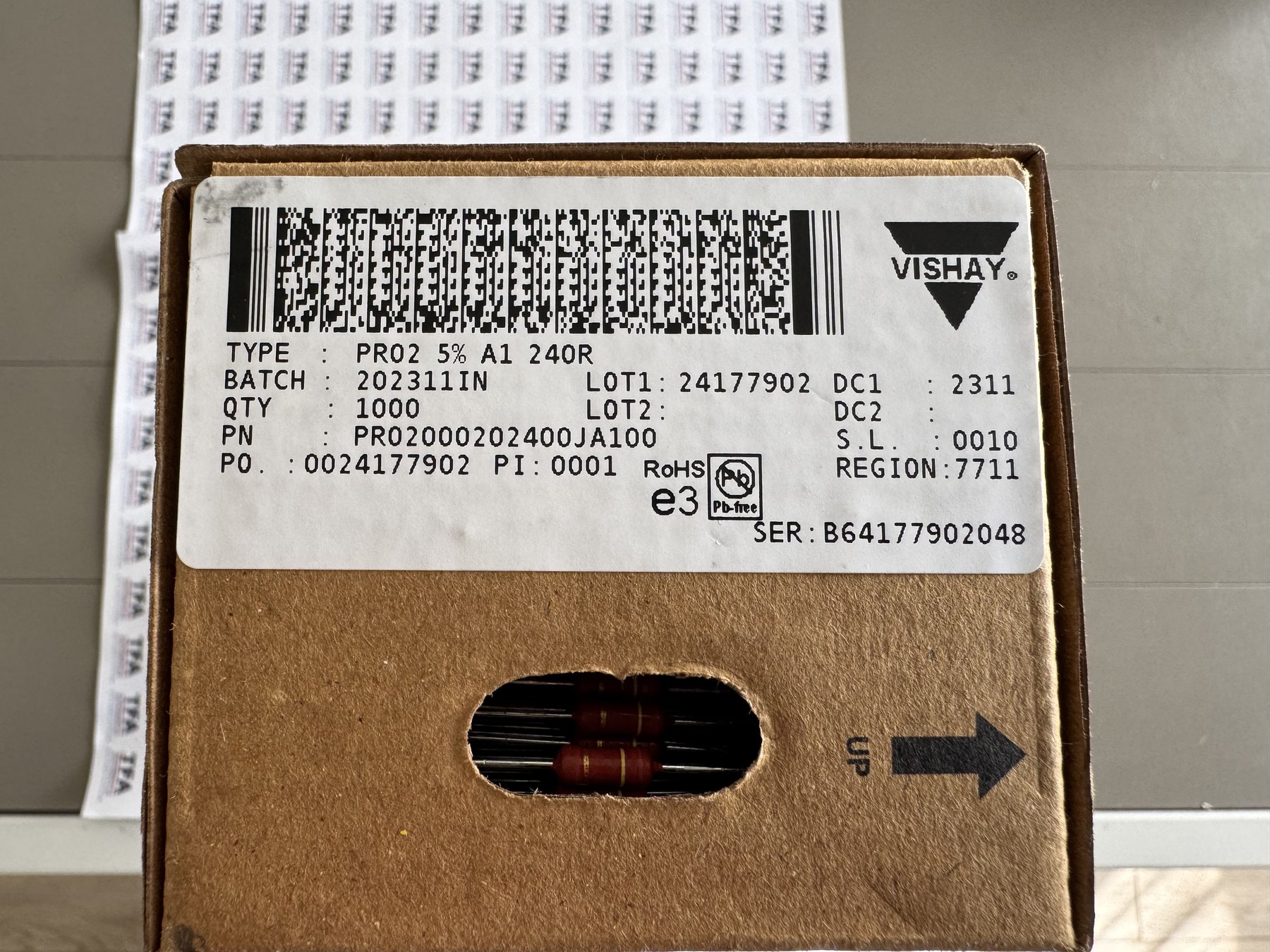 RESISTOR ALUMINUM HOUSE AND POWER MIX product photo 1060
