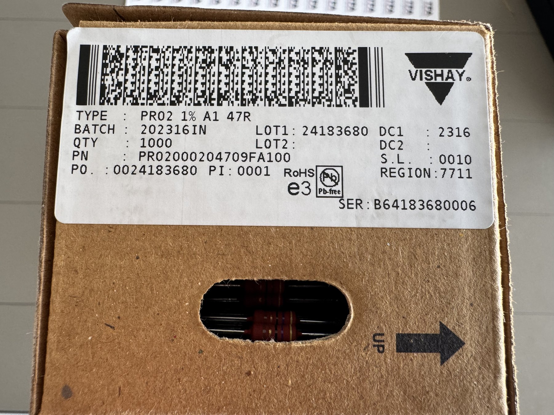RESISTOR ALUMINUM HOUSE AND POWER MIX product photo 1076