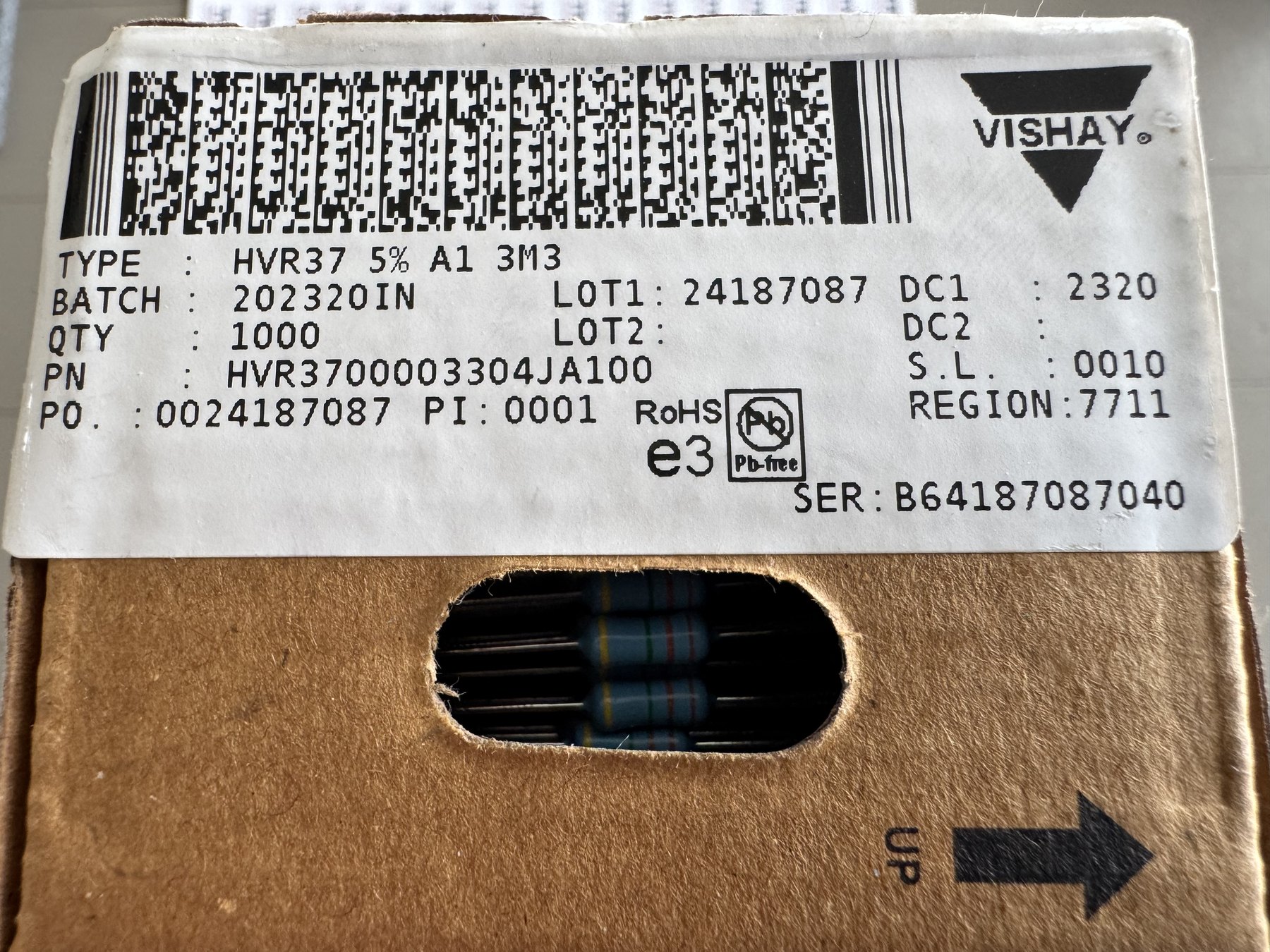 RESISTOR ALUMINUM HOUSE AND POWER MIX product photo 1093