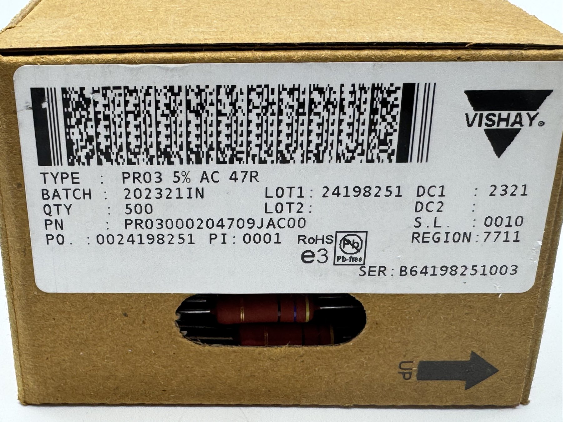 RESISTOR ALUMINUM HOUSE AND POWER MIX product photo 11