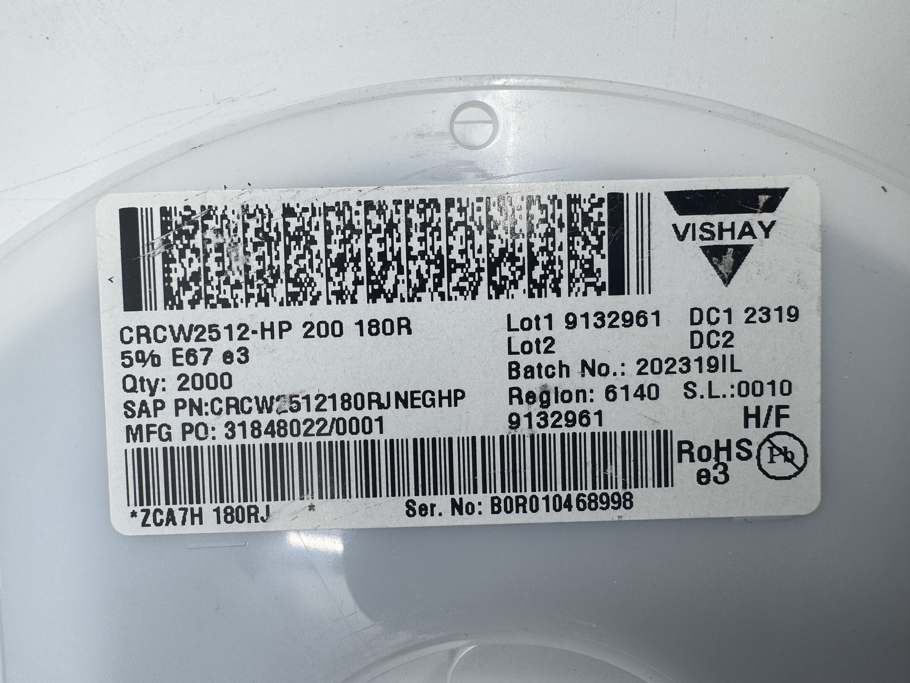 RESISTOR ALUMINUM HOUSE AND POWER MIX product photo 1288