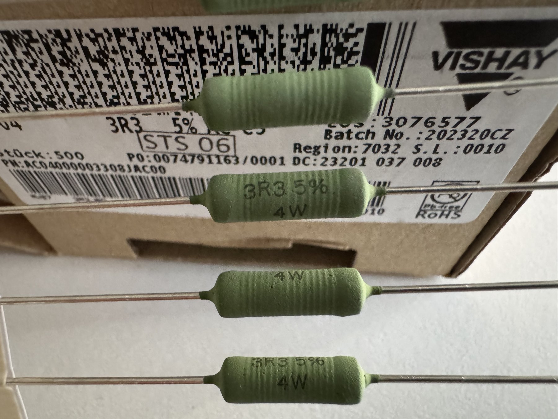 RESISTOR ALUMINUM HOUSE AND POWER MIX product photo 159