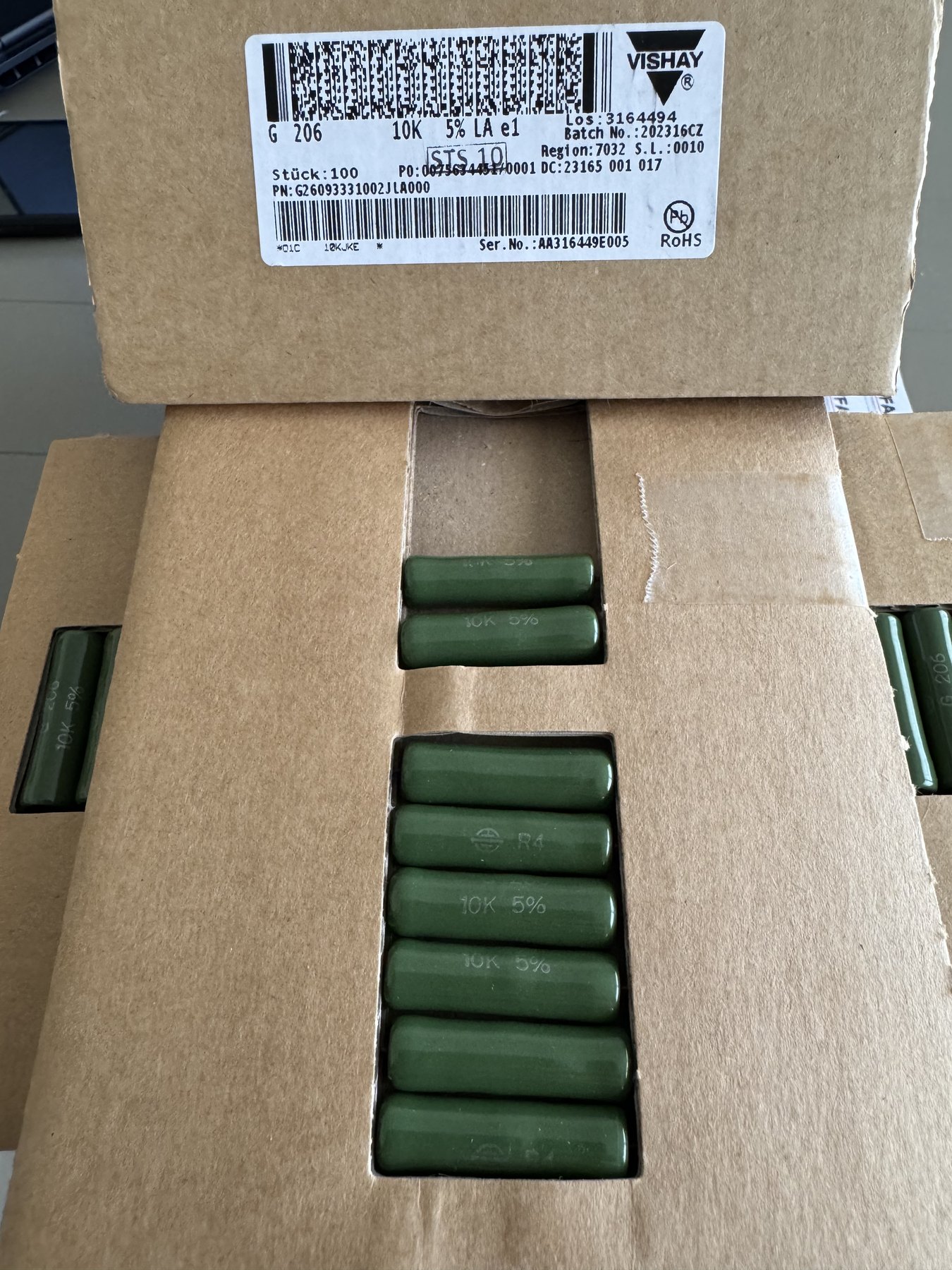 RESISTOR ALUMINUM HOUSE AND POWER MIX product photo 182