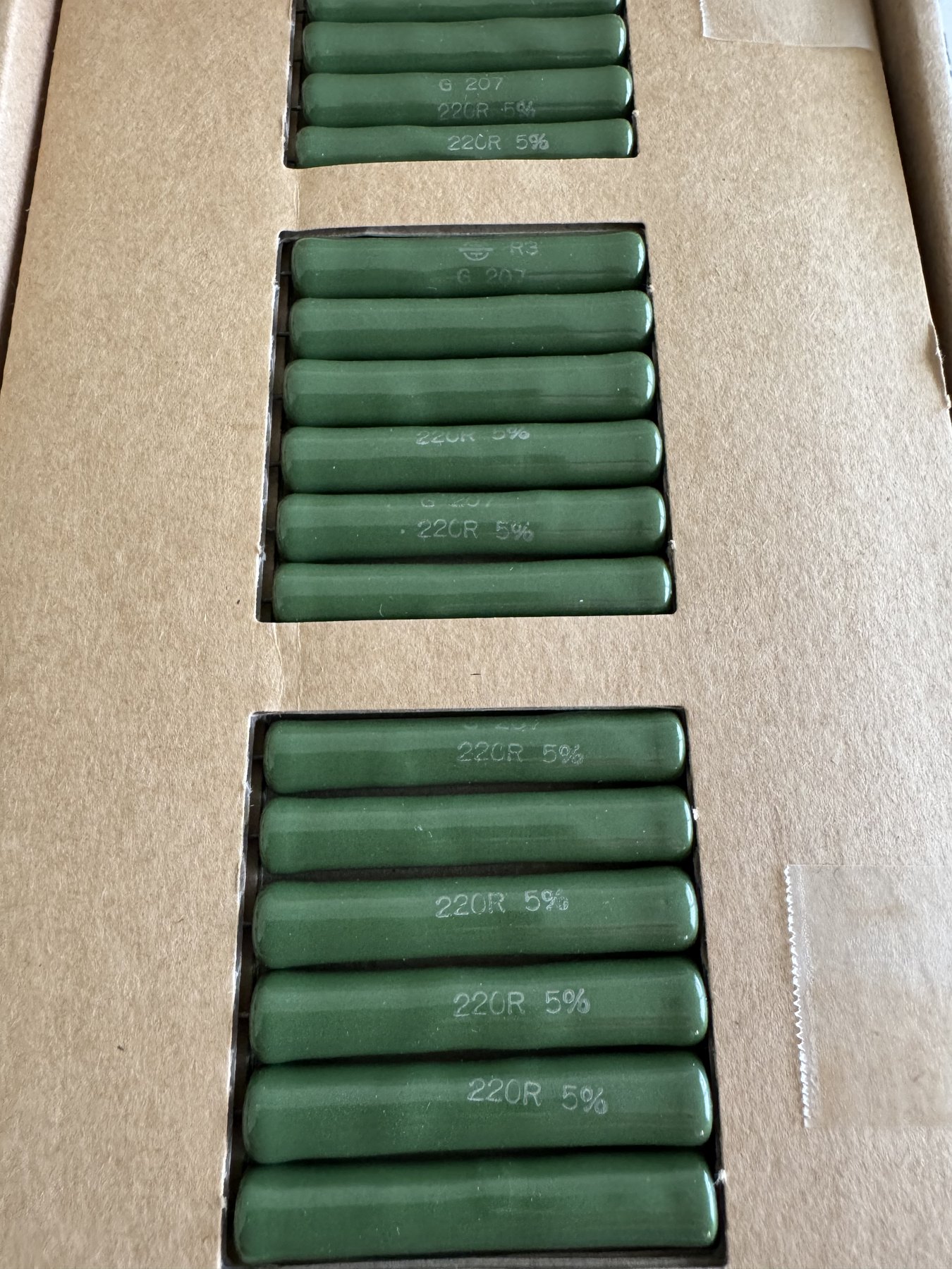 RESISTOR ALUMINUM HOUSE AND POWER MIX product photo 222