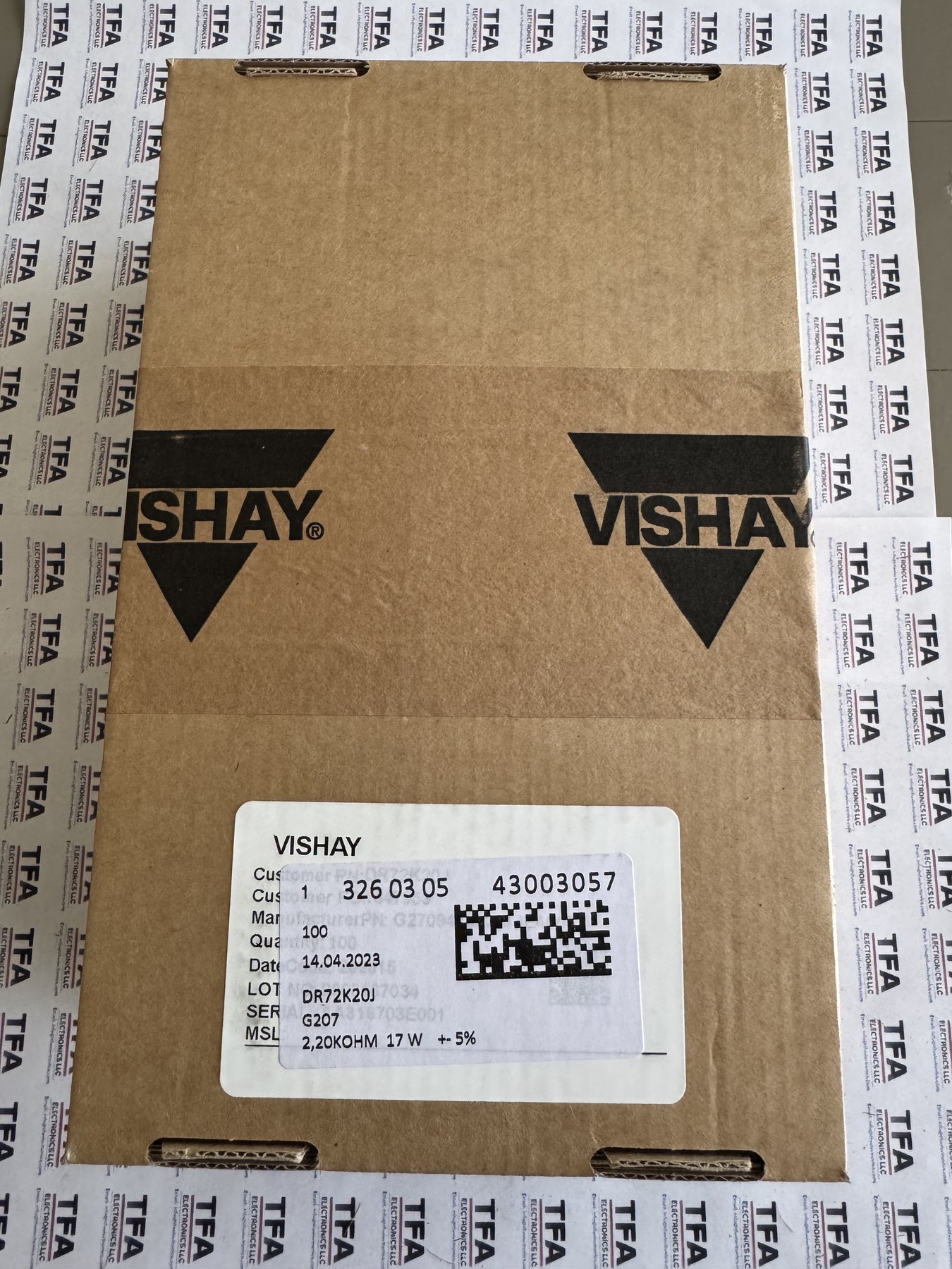 RESISTOR ALUMINUM HOUSE AND POWER MIX product photo 244