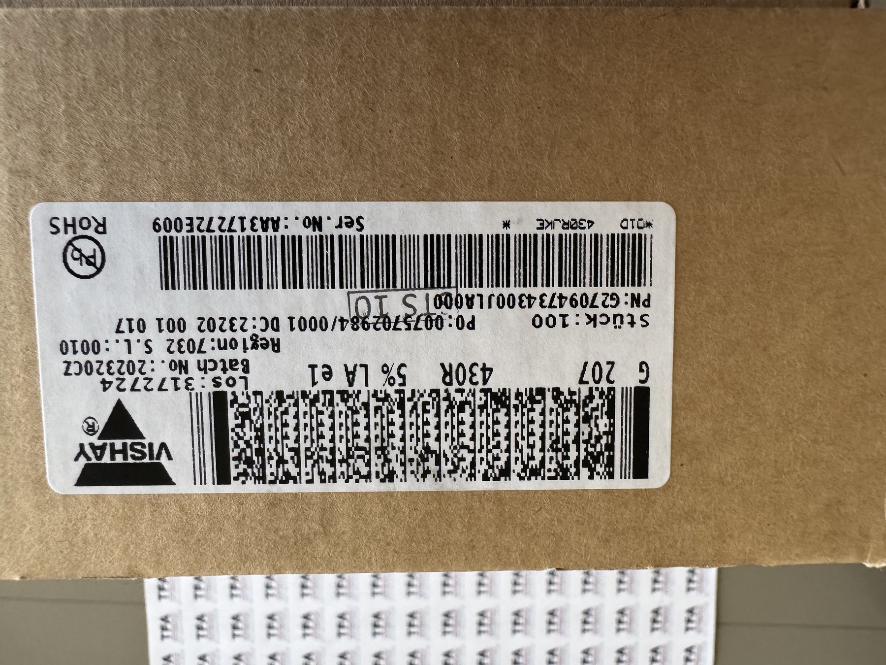 RESISTOR ALUMINUM HOUSE AND POWER MIX product photo 259