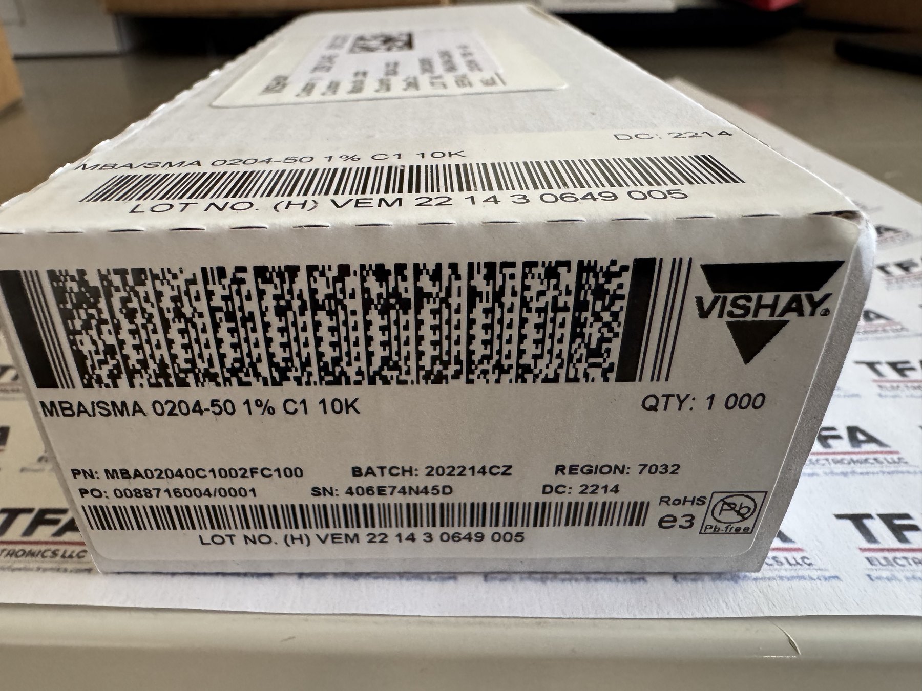 RESISTOR ALUMINUM HOUSE AND POWER MIX product photo 292
